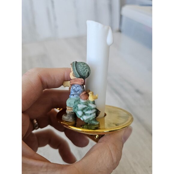 Bradford Hummel candle ornament berta clip boy tree Xmas decor - Picture 2 of 9